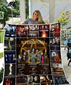 Buy Supernatural Quilt Blanket & Quilt Bedding Set 17