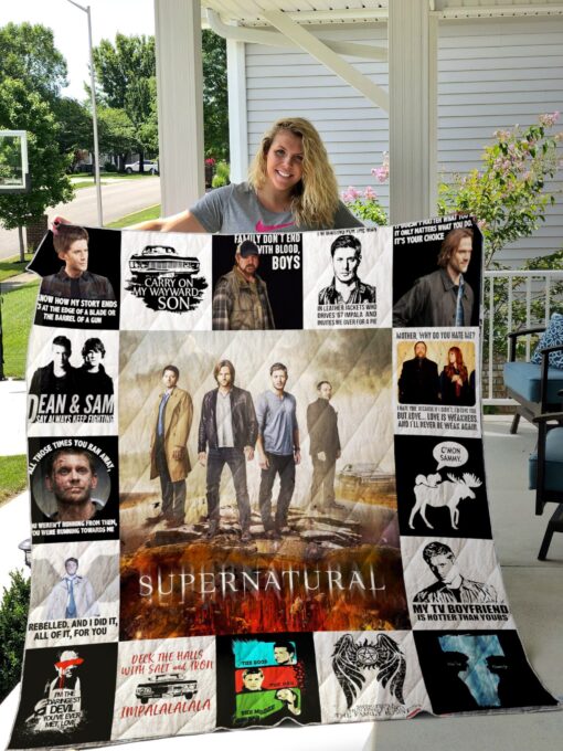 Buy Supernatural Quilt Blanket & Quilt Bedding Set For Fans Ver 17-2