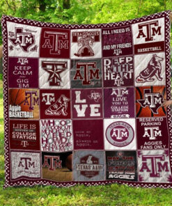 Buy Texas A&Amp;Amp;M Aggies Quilt Blanket & Quilt Bedding Set