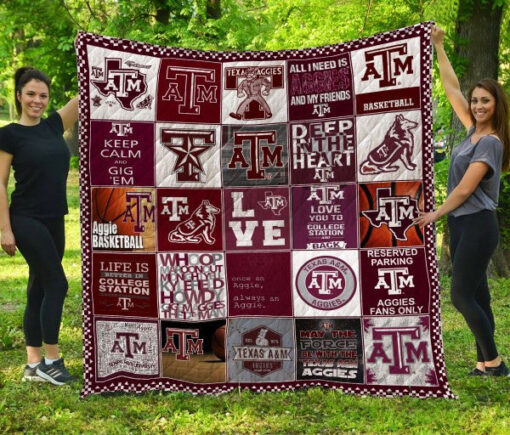 Buy Texas A&Amp;Amp;M Aggies Quilt Blanket & Quilt Bedding Set