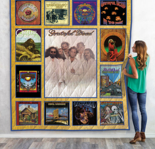 Buy The Best Grateful Dead Albums Quilt Blanket & Quilt Bedding Set