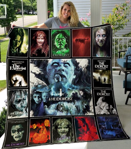 Buy The Exorcist Quilt Blanket & Quilt Bedding Set - Meteew