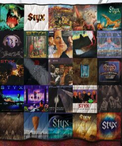 Buy Styx Band Quilt Blanket & Quilt Bedding Set