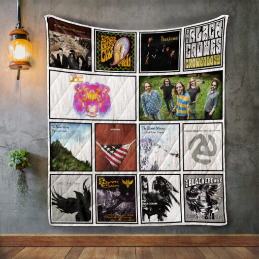 Buy The Black Crowes Album Covers Quilt Blanket & Quilt Bedding Set