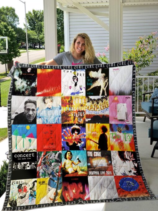 Buy The Cure Albums Cover Poster Quilt Blanket & Quilt Bedding Set Ver 2