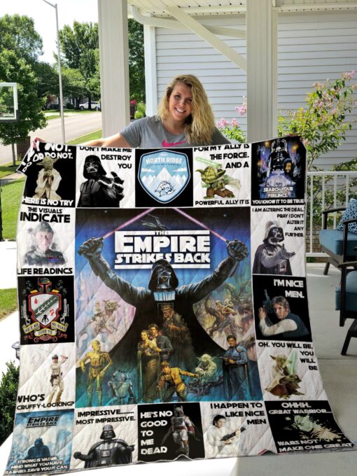 Buy The Empire Strikes Back Quilt Blanket & Quilt Bedding Set For Fans Ver 17