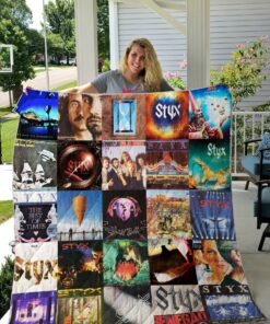 Buy Styx Band Albums Quilt Blanket & Quilt Bedding Set For Fans Ver 25