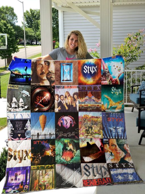 Buy Styx Band Albums Quilt Blanket & Quilt Bedding Set For Fans Ver 25