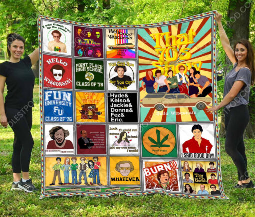 Buy That 70S Show  Quilt Blanket & Quilt Bedding Set