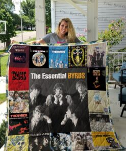 Buy The Byrds Albums Cover Poster Quilt Blanket & Quilt Bedding Set