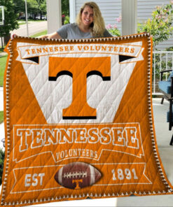 Buy Tennessee Volunteers Football 1 Quilt Blanket & Quilt Bedding Set Fan Made