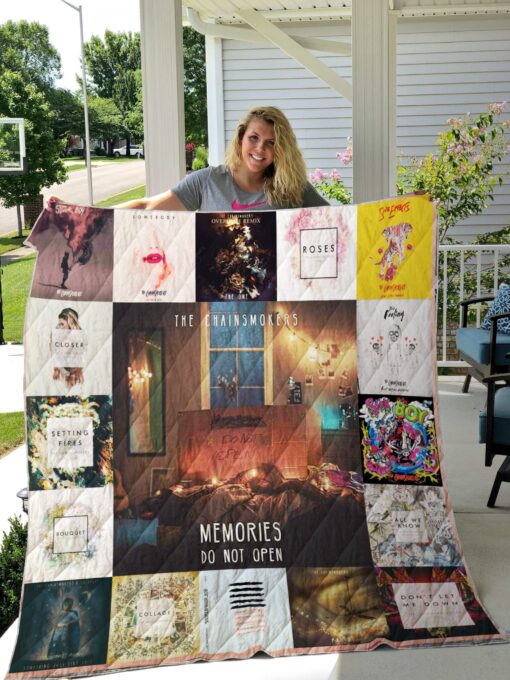 Buy The Chainsmokers Albums Quilt Blanket & Quilt Bedding Set For Fans Ver 17