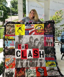 Buy The Clash Albums Cover Poster Quilt Blanket & Quilt Bedding Set