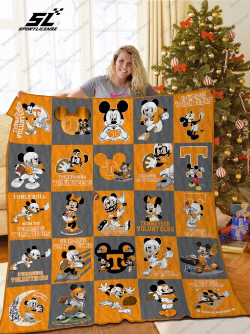 Buy Tennessee Volunteers Disney Quilt Blanket & Quilt Bedding Set