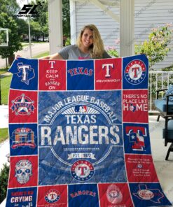 Buy Texas Rangers Quilt Blanket & Quilt Bedding Set - Meteew