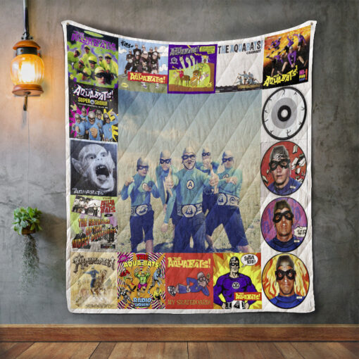 Buy The Aquabats Album Covers Quilt Blanket & Quilt Bedding Set