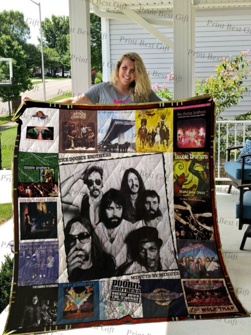 Buy The Doobie Brothers Albums Cover Poster Quilt Blanket & Quilt Bedding Set