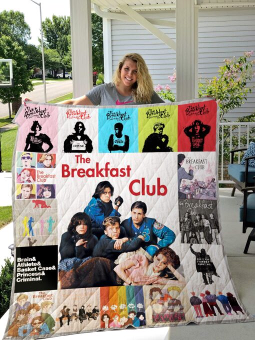 Buy The Breakfast Club Quilt Blanket & Quilt Bedding Set 02