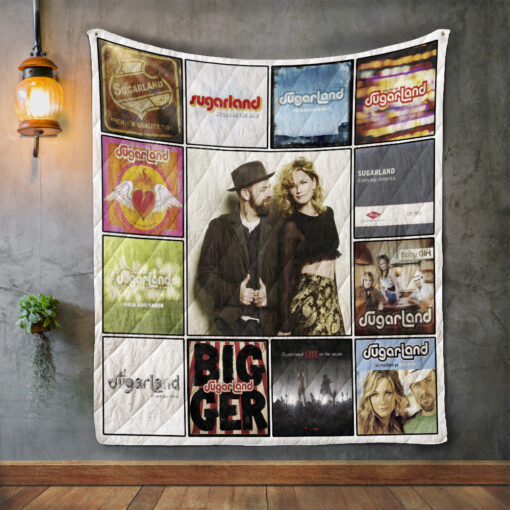 Buy Sugarland Album Covers Quilt Blanket & Quilt Bedding Set