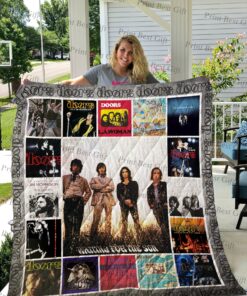 Buy The Doors Albums Cover Poster Quilt Blanket & Quilt Bedding Set