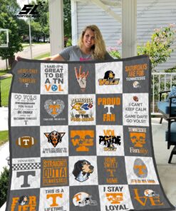 Buy Tennessee Volunteers Quilt Blanket & Quilt Bedding Set 02