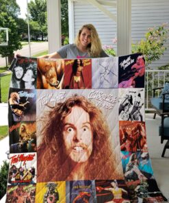 Buy Ted Nugent Albums Quilt Blanket & Quilt Bedding Set For Fans Ver 17