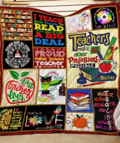 Buy Teachers Make All Other Professions Possible Quilt Blanket & Quilt Bedding Set Great Customized Blanket Gifts For Birthday Christmas Thanksgiving