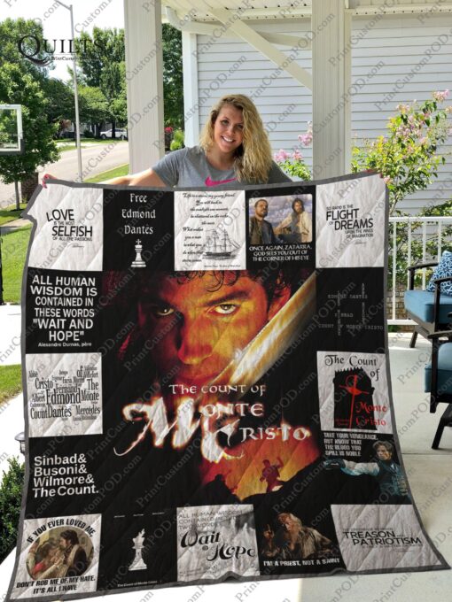 Buy The Count Of Monte Cristo Quilt Blanket & Quilt Bedding Set