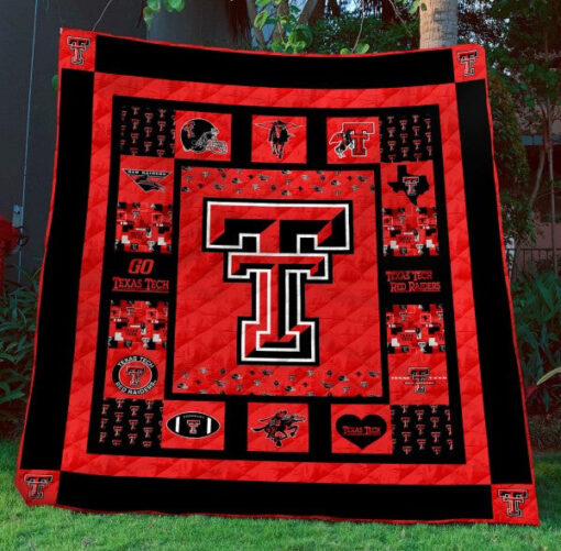 Buy Texas Tech Red Raiders Ver1 Quilt Blanket & Quilt Bedding Set