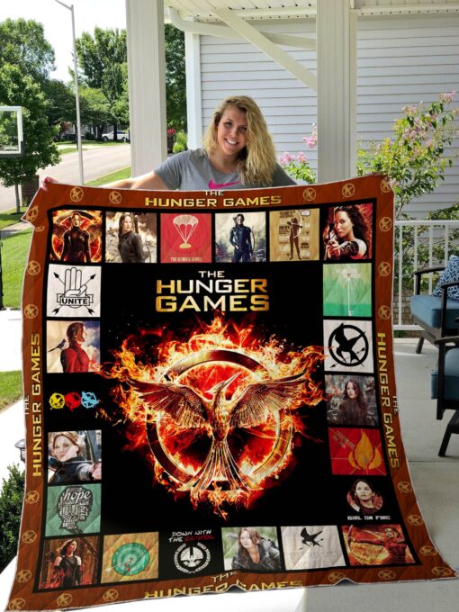 Buy The Hunger Games All Season Plus Size Quilt Blanket & Quilt Bedding Set Ver 1