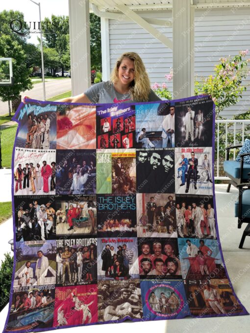 Buy The Isley Brothers Albums Quilt Blanket & Quilt Bedding Set For Fans Ver 25