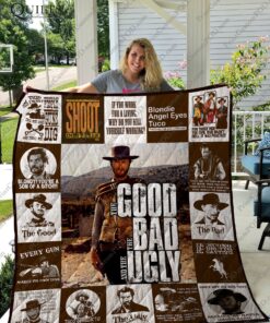 Buy The Good, The Bad &Amp;Amp; The Ugly T-Shirt Quilt Blanket & Quilt Bedding Set 1817