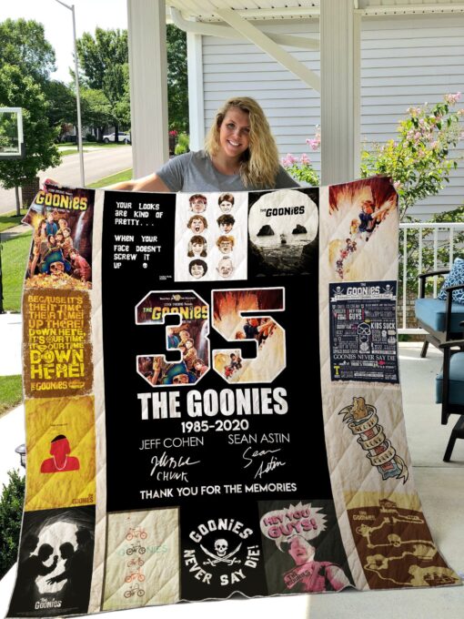 Buy The Goonies Quilt Blanket & Quilt Bedding Set 09