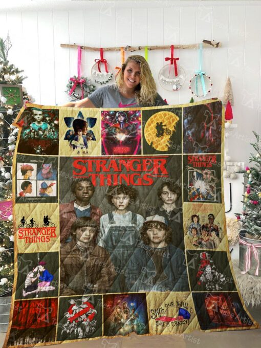 Buy Strangers Things Quilt Blanket & Quilt Bedding Set