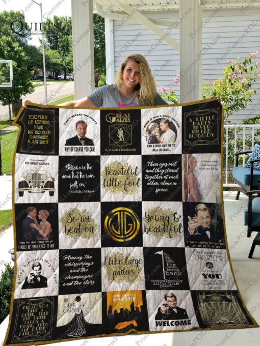 Buy The Great Gatsby Quilt Blanket & Quilt Bedding Set Ver25