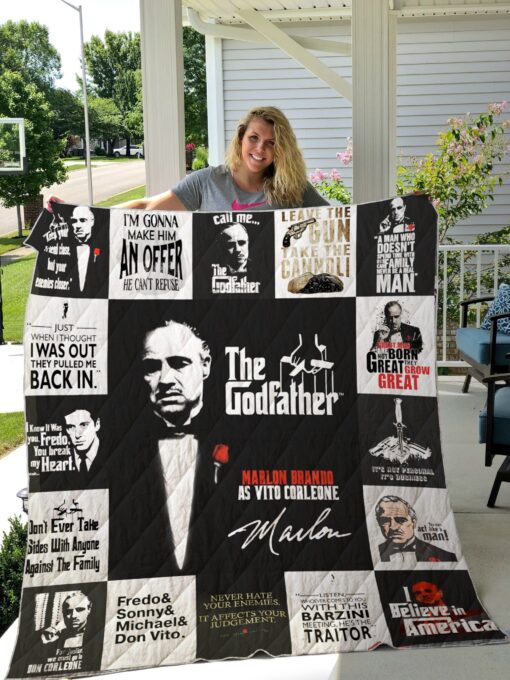 Buy The Godfather Quilt Blanket & Quilt Bedding Set For Fans Ver 17-2