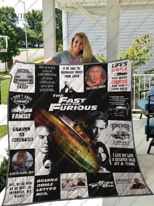 Buy The Fast And The Furious Quilt Blanket & Quilt Bedding Set For Fans