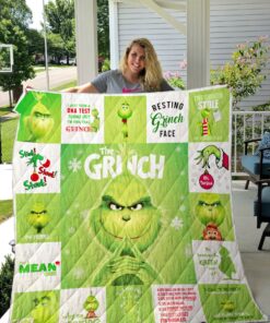 Buy The Grinch All Season Plus Size Quilt Blanket & Quilt Bedding Set Ver 2