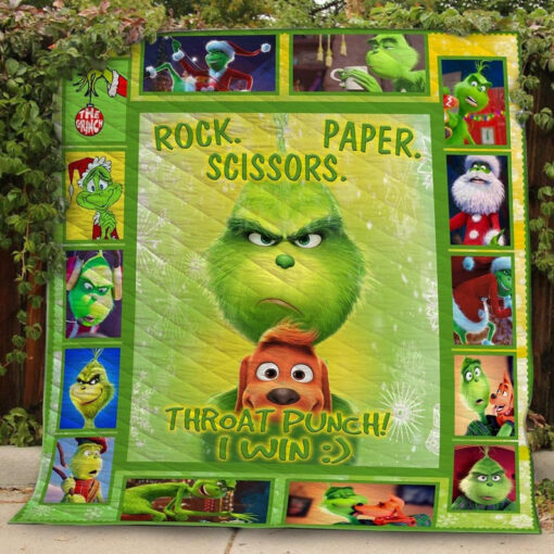 Buy The Grinch Quilt Blanket & Quilt Bedding Set - Meteew