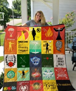 Buy The Hunger Games Quilt Blanket & Quilt Bedding Set