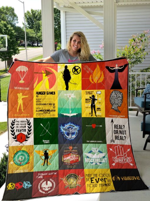 Buy The Hunger Games Quilt Blanket & Quilt Bedding Set