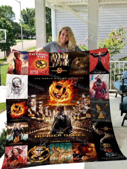 Buy The Hunger Games Quilt Blanket & Quilt Bedding Set 0557