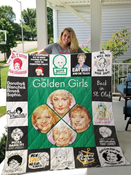 Buy The Golden Girls Quilt Blanket & Quilt Bedding Set For Fans Ver 17-2