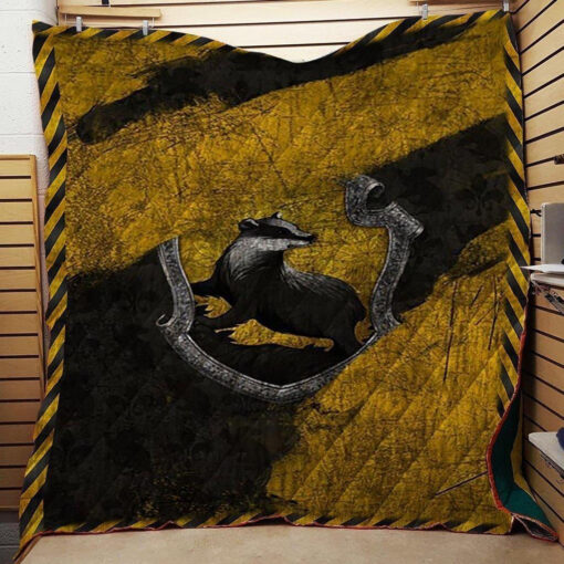 Buy The Hufflepuff House Harry Potter 3D Quilt Blanket & Quilt Bedding Set