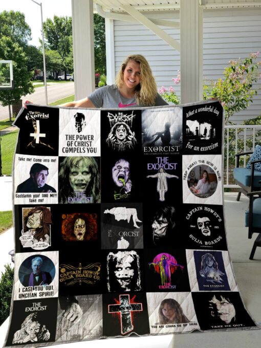 Buy The Exorcist Quilt Blanket & Quilt Bedding Set Ver25