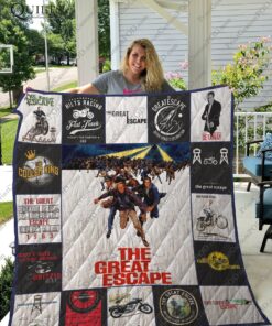 Buy The Great Escape Quilt Blanket & Quilt Bedding Set For Fans