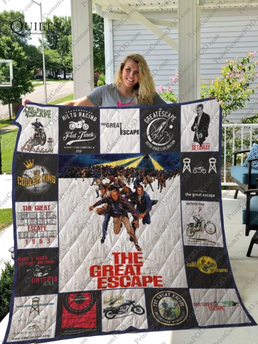 Buy The Great Escape Quilt Blanket & Quilt Bedding Set For Fans