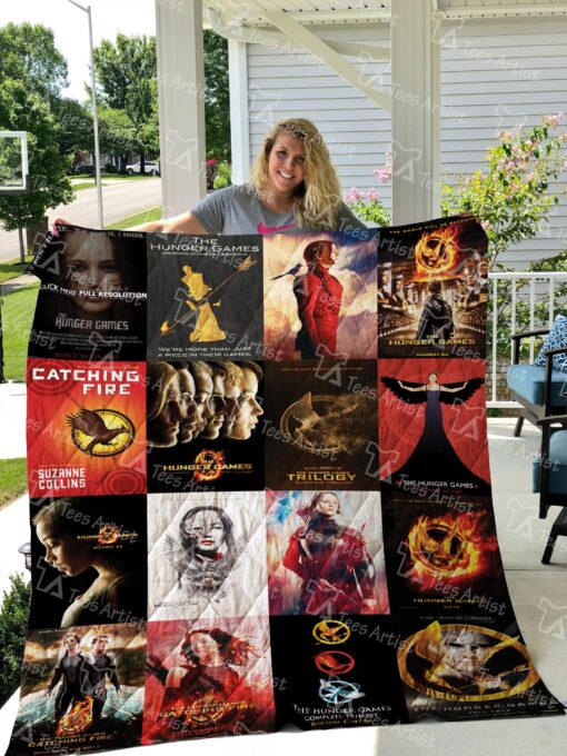 Buy The Hunger Games Quilt Blanket & Quilt Bedding Set 0558