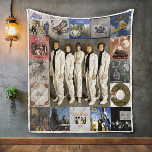 Buy The Flying Burrito Brothers Quilt Blanket & Quilt Bedding Set