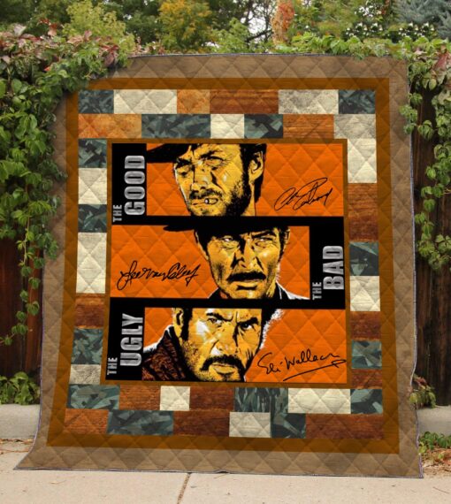 Buy The Good, The Bad And The Ugly Quilt Blanket & Quilt Bedding Set